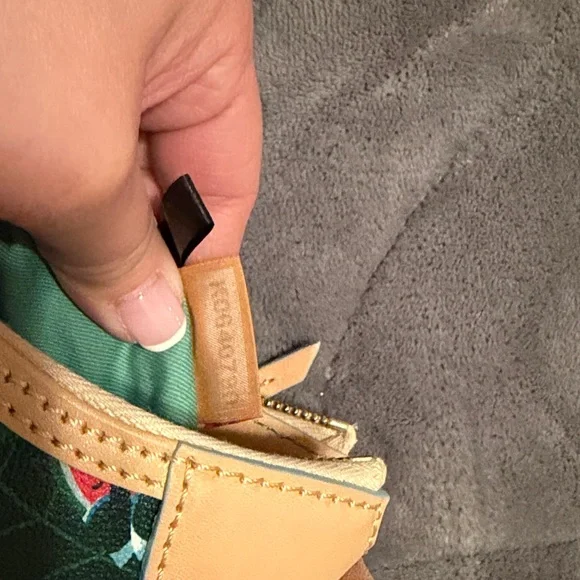 Dooney & Bourke Disney Aulani Resort Exclusive Hobo Bag - Picture 4 of 5